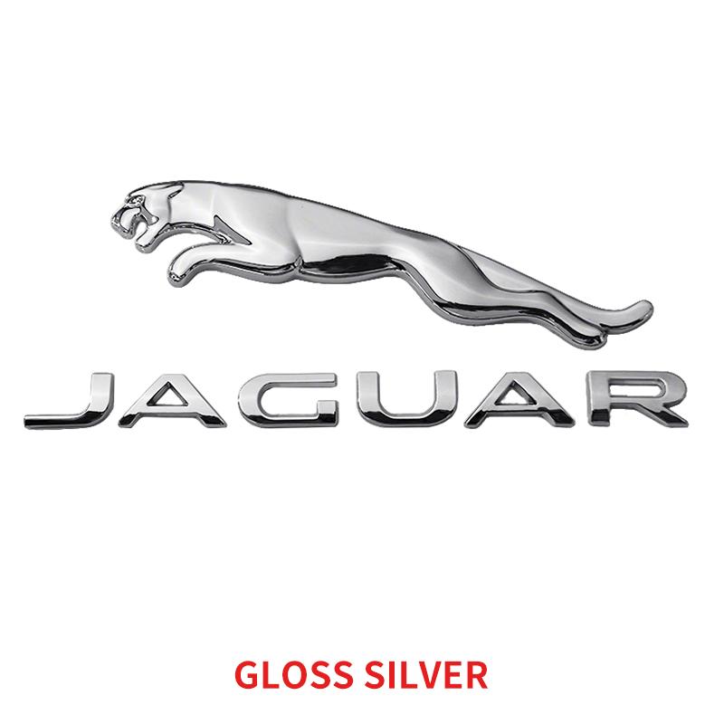 Car Front Grille Hood Rear Trunk Badge Logo Emblem letter Sticker For Jaguar XF XJ-S XJ-6 X-Type XE F-PACE XK8 XK XKR XFR SS3
