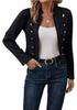 Completo Cardigan Multi-bottone da Donna Taglie Forti Autunno/Inverno 2024