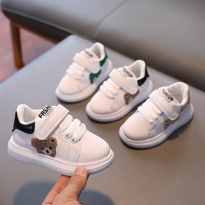 Camarade de classe automne nouvelles chaussures de sport pour enfants panda bébé filles petites chaussures blanches chaussures décontractées pour garçons