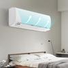 Deflettore Vento Condizionatore d'Aria Retrattile Regolabile Anti-Soffio Diretto Guida Aria Antivento Baffle Raffreddato ad Aria per Camera da Letto