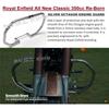 Silver Octagon Engine Guard for "Royal Enfield New Classic & Meteor 350"