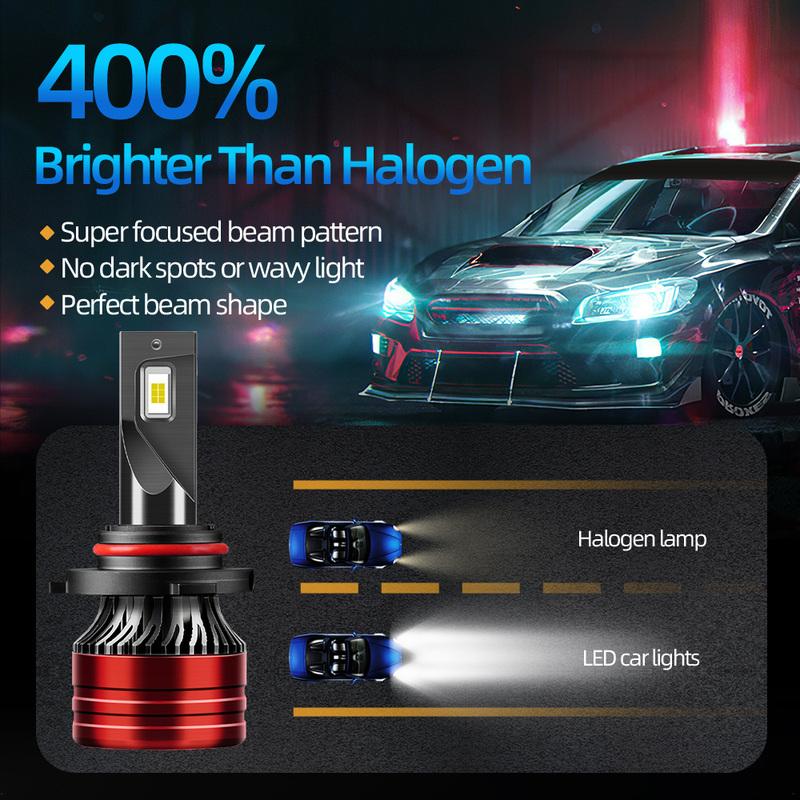 H11 LED Headlight Bulbs 60000LM Canbus Car Light 6000K White Plug And Play Fog Lamps For Nissan Qashqai 2017 2018