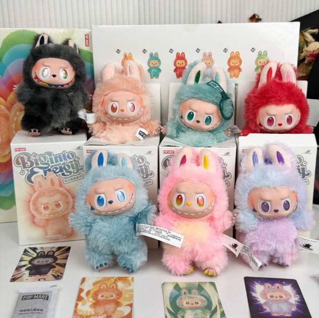 Taschen & Geldbörsen / Münzbörsen & Schlüsselanhänger / Schlüsselanhänger Neue Labbubu 3. Generation Plüschtier Puppe Deko Geschenk mit Blind Box