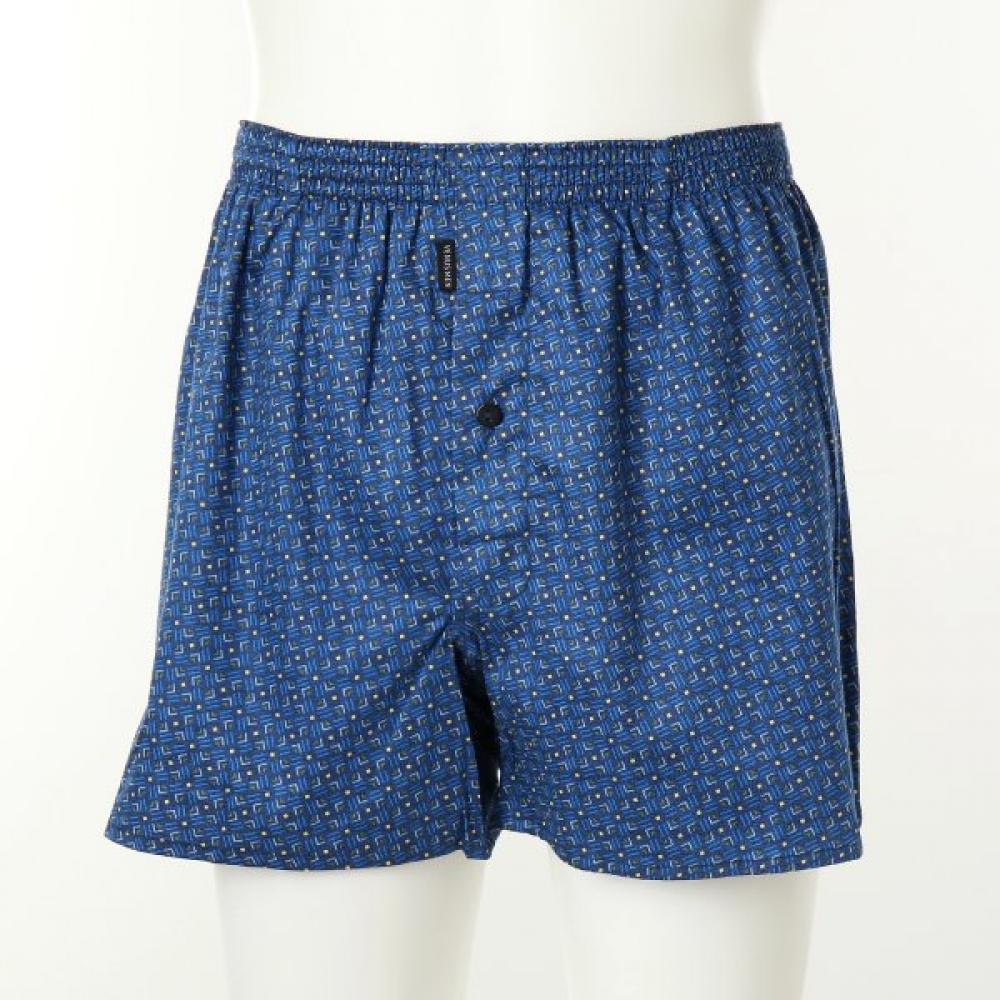Venus 100  Cotton Geometric Print Magic Mesh Trunk Vmp1978m