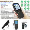 Hochpräziser tragbarer Luftqualitätsdetektor Handheld HCHO TVOC Sensor Tester Misst PM2.5 Smog Staubmessgerät Mehrgasdetektor Temperatur und Luftfeuchtigkeit