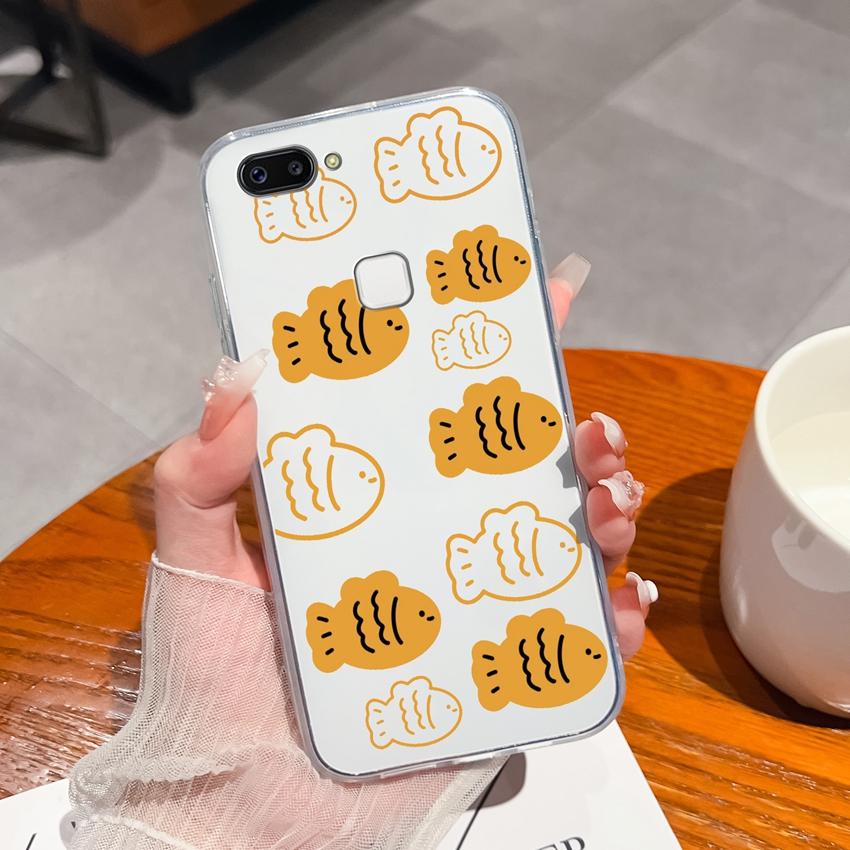 For Vivo X20 Plus X30 X60 X70 X80 Pro X50 Lite Phone Case Cute Panda Pattern Transparent Silicone Dustproof Protective Soft Back Cover For Vivo Casing