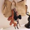 Handmade Nylon Woven Rope Bag Pendant Cute Horse Faux Leather Fashion Backpack Handbag Hanging Bags Accessories