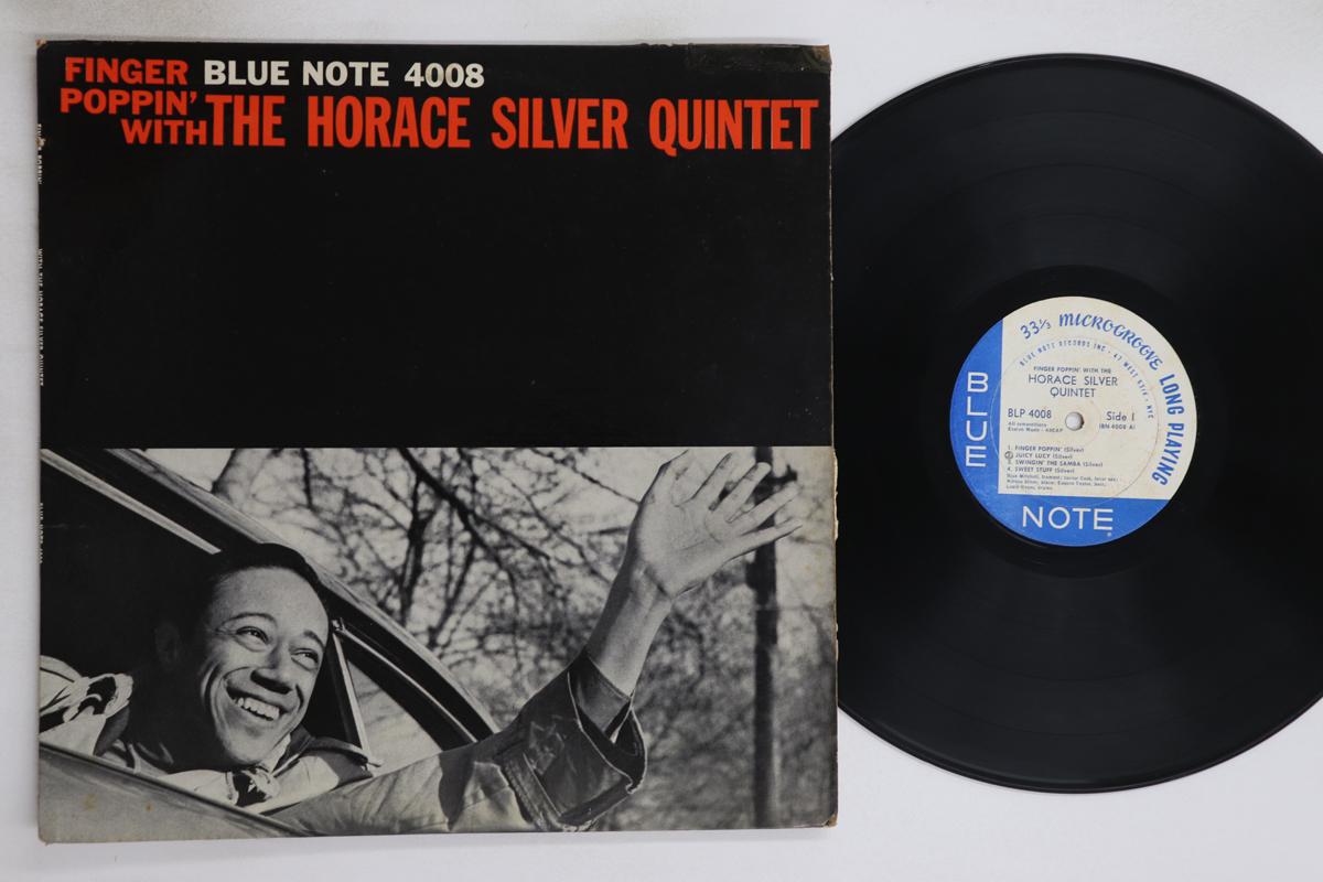 

LP Record HORACE SILVER - Finger Poppin With The Horace Silv BLP4008 BLUE NOTE 1966 US Jazz Used