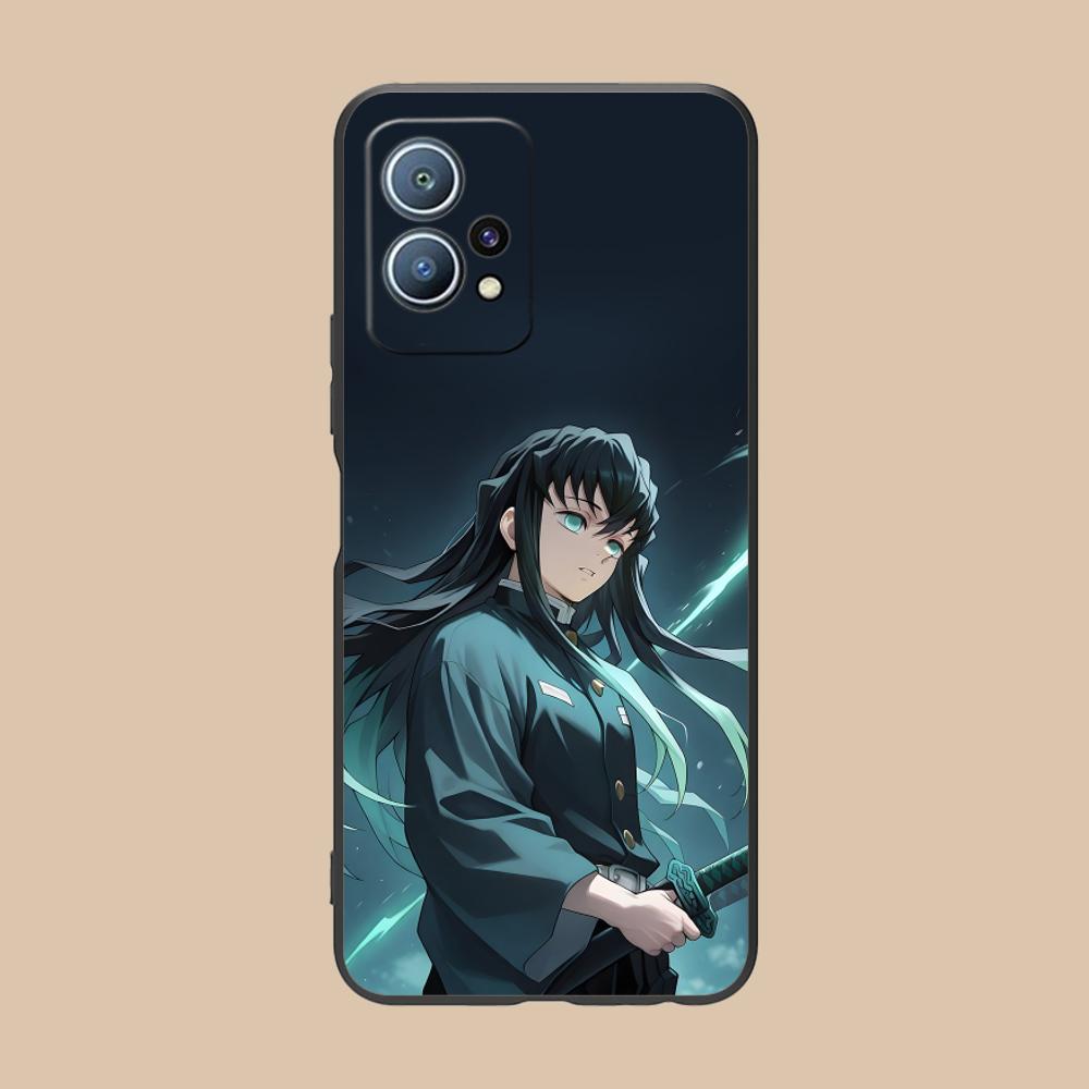 Demon Slayer Muichiro Phone Case for Huawei P60 P50 P40 P30 P20 P10 P9 P8 Pro Lite Plus Colour Protective Pretty Luxury Cover