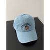 Bear Embroidered Colifanria Baseball Cap With Adjustable Sun Protection Outdoor
