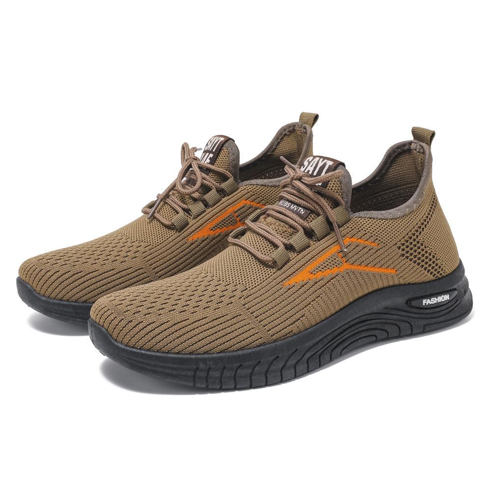 

Трансграничная мужская обувь, кастомизация, новый весенне-летний тренд, универсальная спортивная и повседневная обувь, летающая плетеная обувь, внешняя торговля, обработка 44