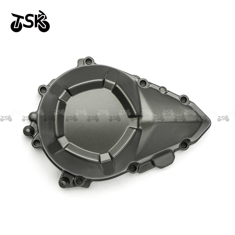 Motorcycle Aluminum Left Side Crankcase Stator Starter Engine Cover for Kawasaki Z800 Z 800 2013 2014 2015