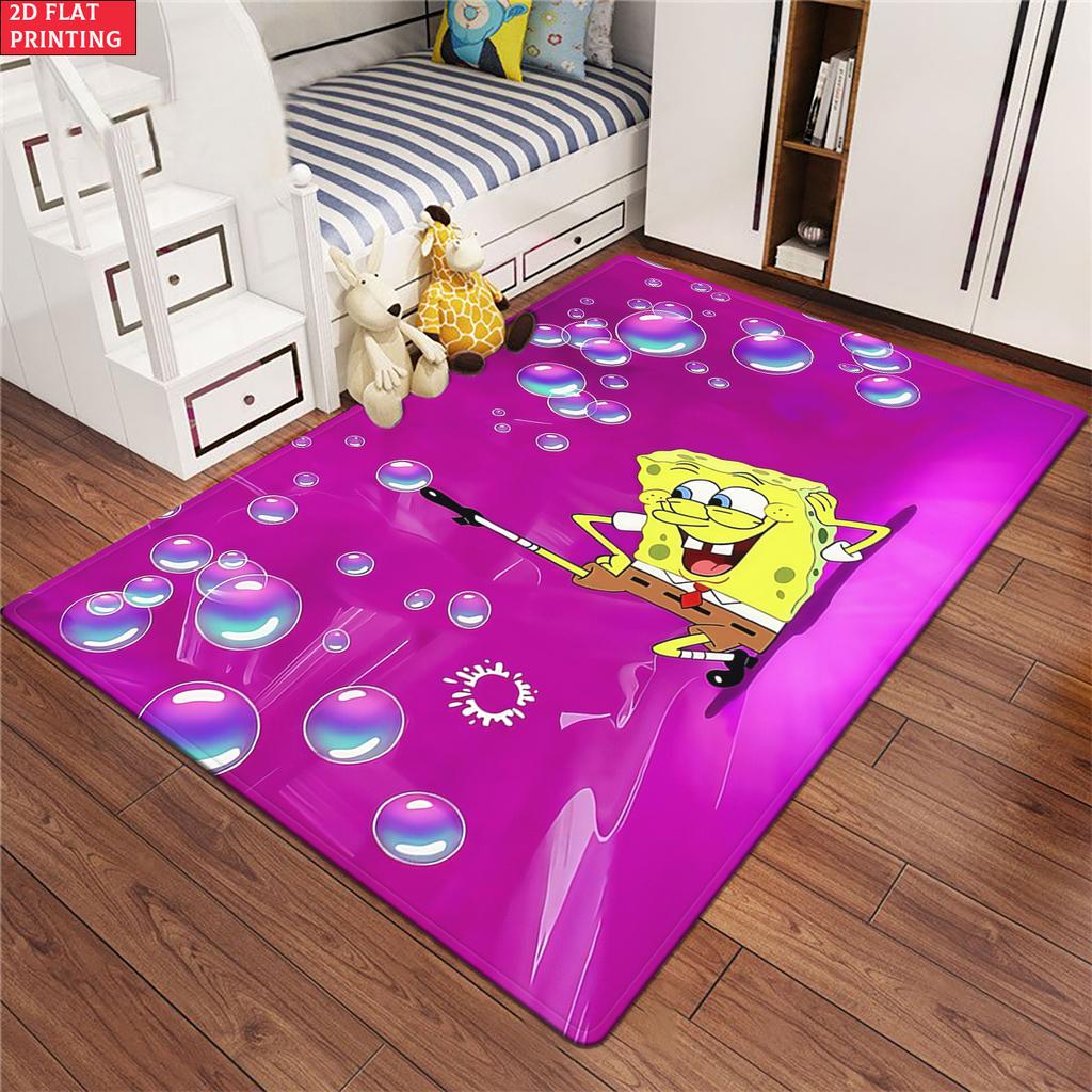 Good partner print Large Room Carpet Non Slip Cartoon Kids Bedroom Living Room Floor Mat Home Decor Children's Play Carpet