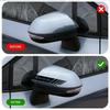 2PCS Car Rearview Mirror Sticker Decals Auto Exterior Accessories For Mercedes Benz B/C/E/S Class A Class C200L GLC GLE CLA KF5