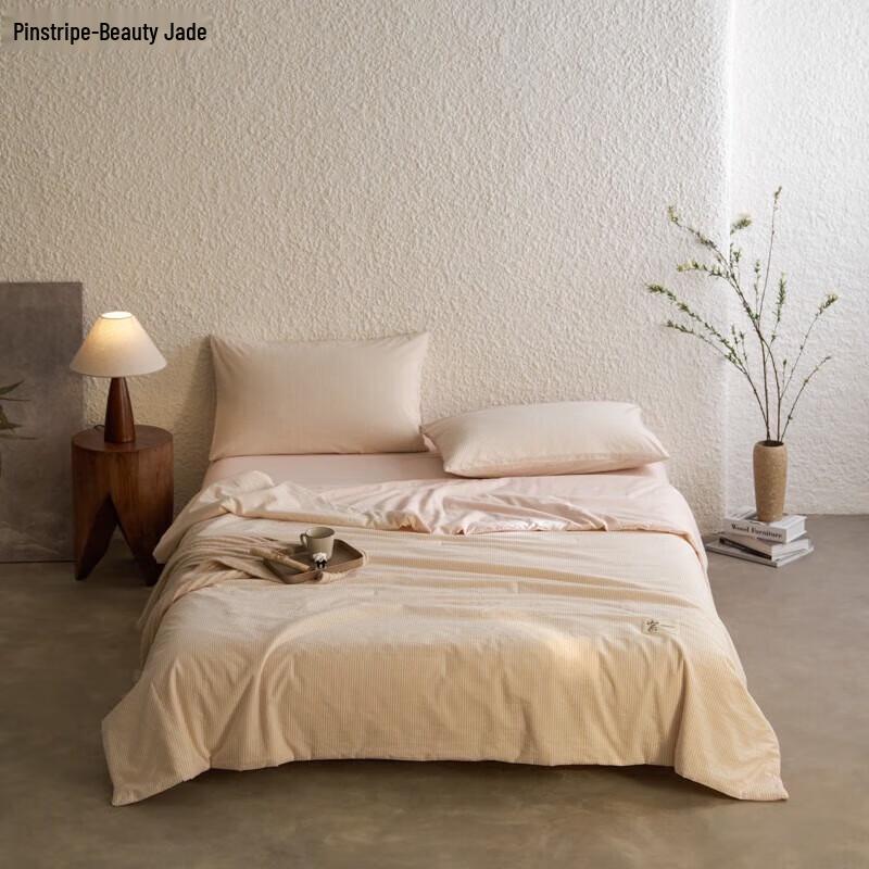 

Hmhm Yarn-Dyed Washed Cotton Summer Quilt