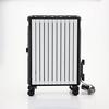 De'Longhi Multi-Dynamic Heater MDHU15-BK Electric Heater Zero Wind Heating Energy Saving Intuitive Click Knob with Remote Control Surface Temperature