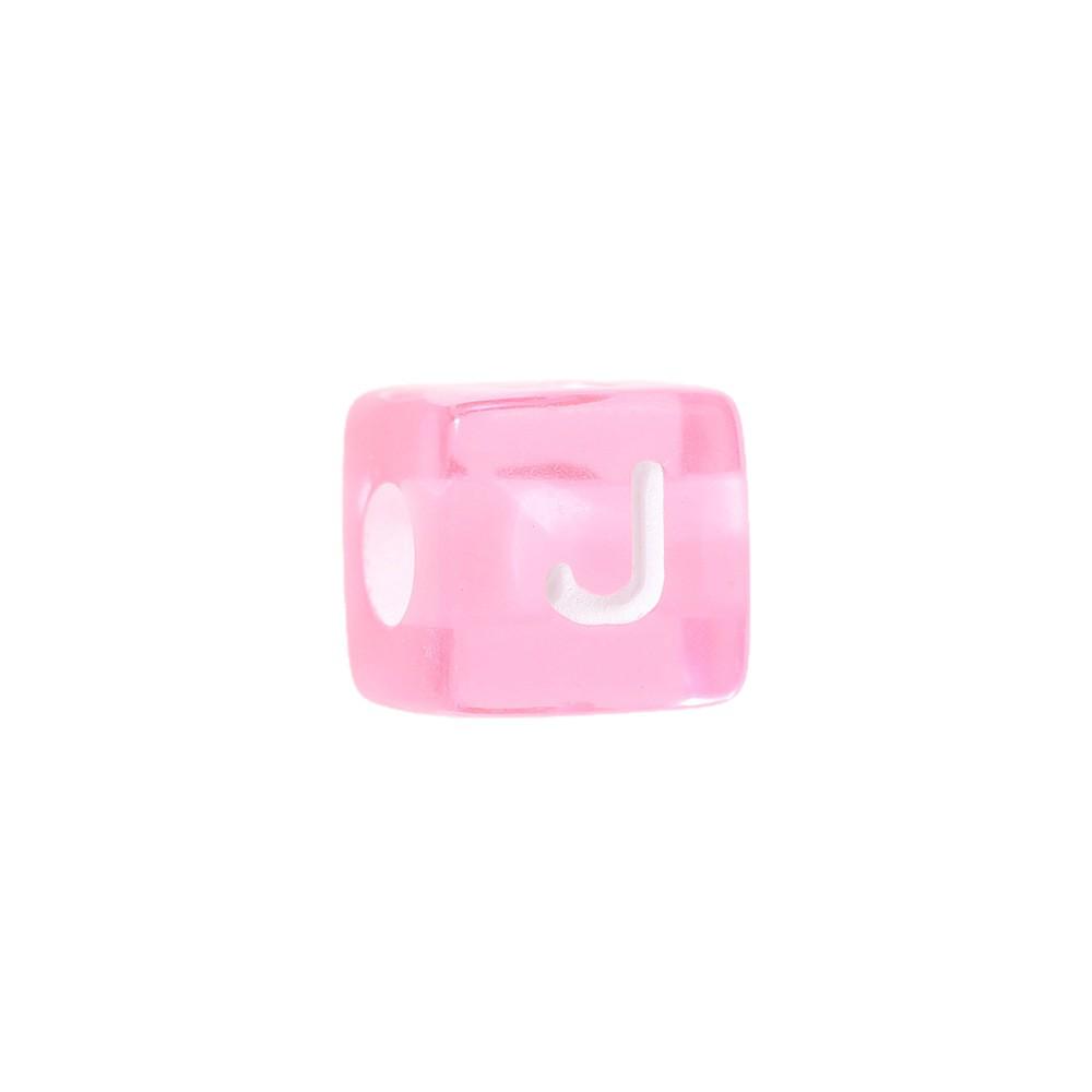 English Alphabet Bead Stringing DIY Jewelry Kit - Square Multicolor Loose Beads (Sizes: 5x5, 6x6, 7x7, 8x8, 10x10)
