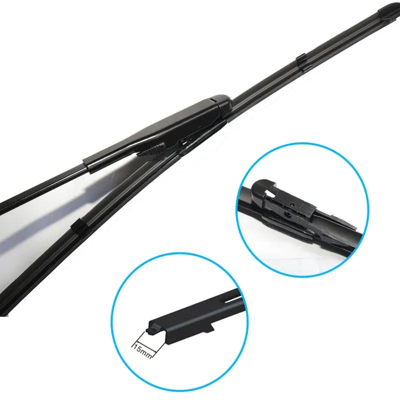 For Mercedes Benz SLK SLC Class R172 2011~2016 Auto Windscreen Windshield Window Front Wiper Blades Rubber Cleaning U J Hook Arm