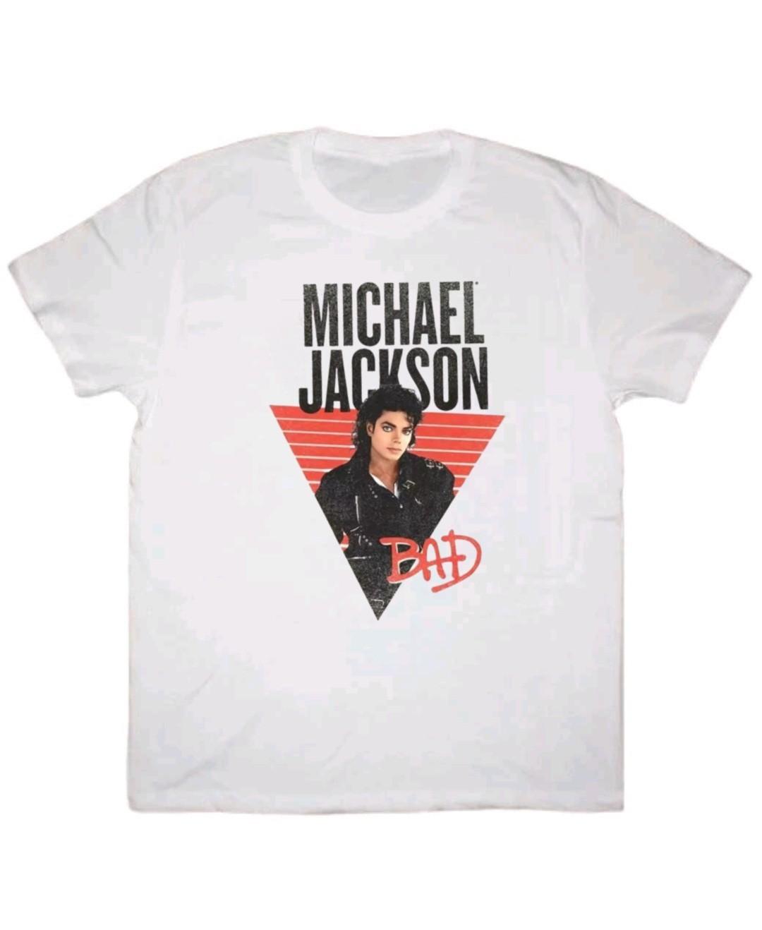 Michael Jackson BAD Mens T-Shirt S