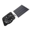 Solar Panel Fan Kit Solar Exhaust Fan 100W Solar Powered Panel with 10inch Round Fan for Greenhouse Shed Chicken Coop