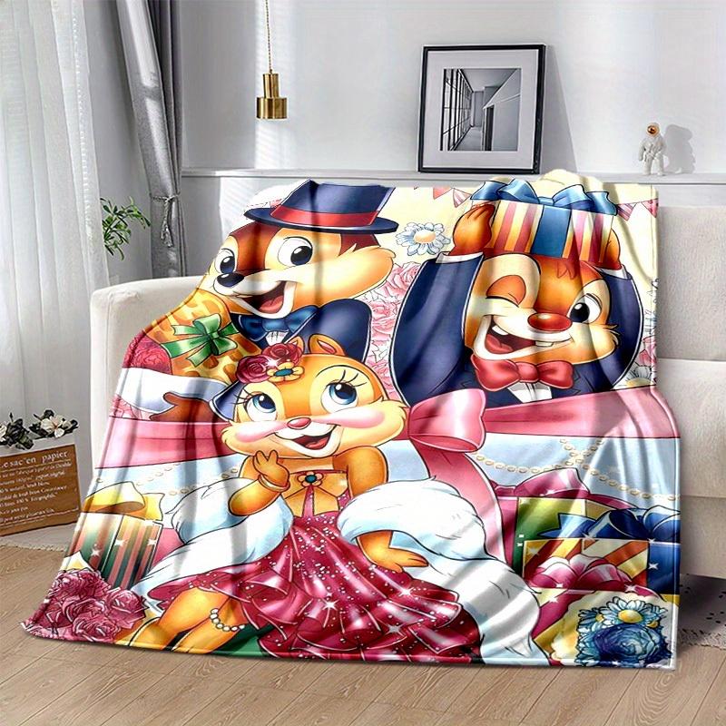 

1pc, Charming Chipmunks Gift Set: Cozy Home Decor & Blankets Perfect for Bedroom, Living Room, Travel, Camping, Car 80x120cm