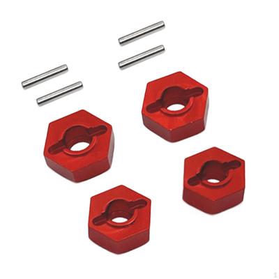 4 szt. 1:Piasty kół w skali 12 Adapter mocujący Akcesoria do samochodów RC 12mm Zamiennik