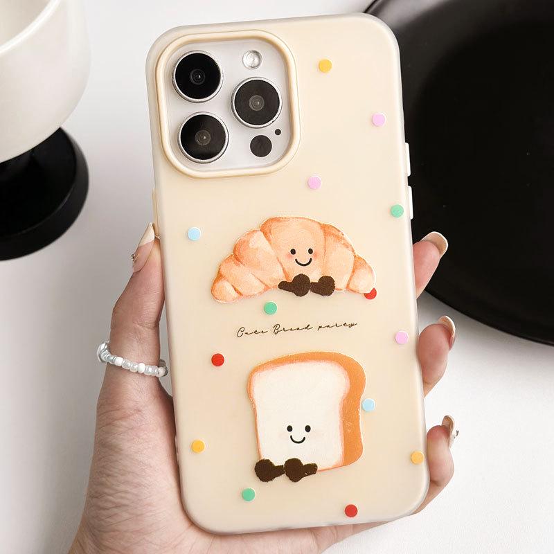 Zhitai Jelly iPhone Case: Fits iPhone 11, 12, 15 Pro, 14 Pro Max with Cartoon Design