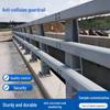 Q235 Carbon Steel Powder-Coated Anti-Collision Bridge Guardrail for Road and River Landscape Lighting Isolation
