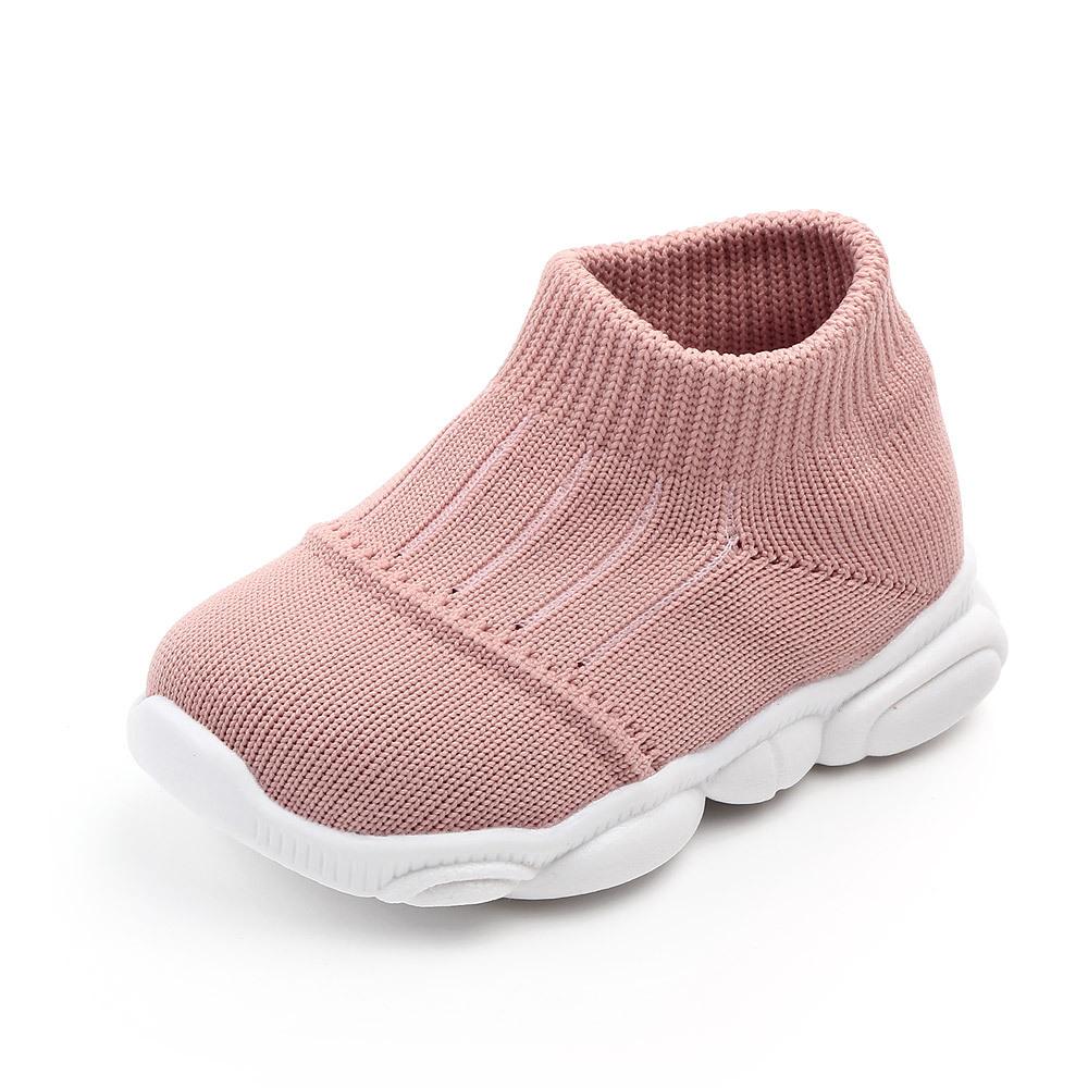 

Spring New Style Solid-Color Woven Casual Shoes With Breathable Foot Cover Baby Shoes For Crawling Solid-Color Baby Walking Shoe 21