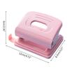 Craft Machine Paper Puncher Daily Document Scrapbooking Puncher 2-Hole Punch  Office Supplies