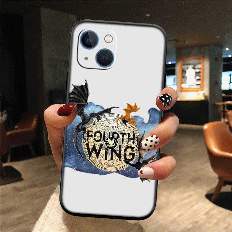 IK30 Fourth Wing Dragons New High-End Shell Phone Case for Redmi Note 13 14 Pro+ Plus A3 A3X 13X 13C 13R 14S 14C 14R