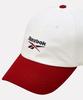 Reebok Vector Two-Tone Ball Cap - White:Red