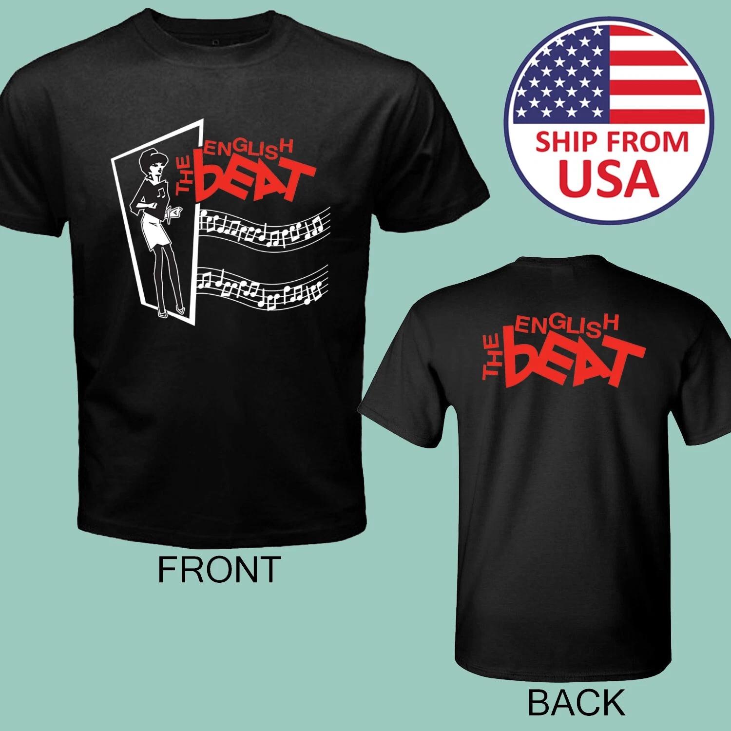 The English Beat Men s Black Size S to 5XL 4XL