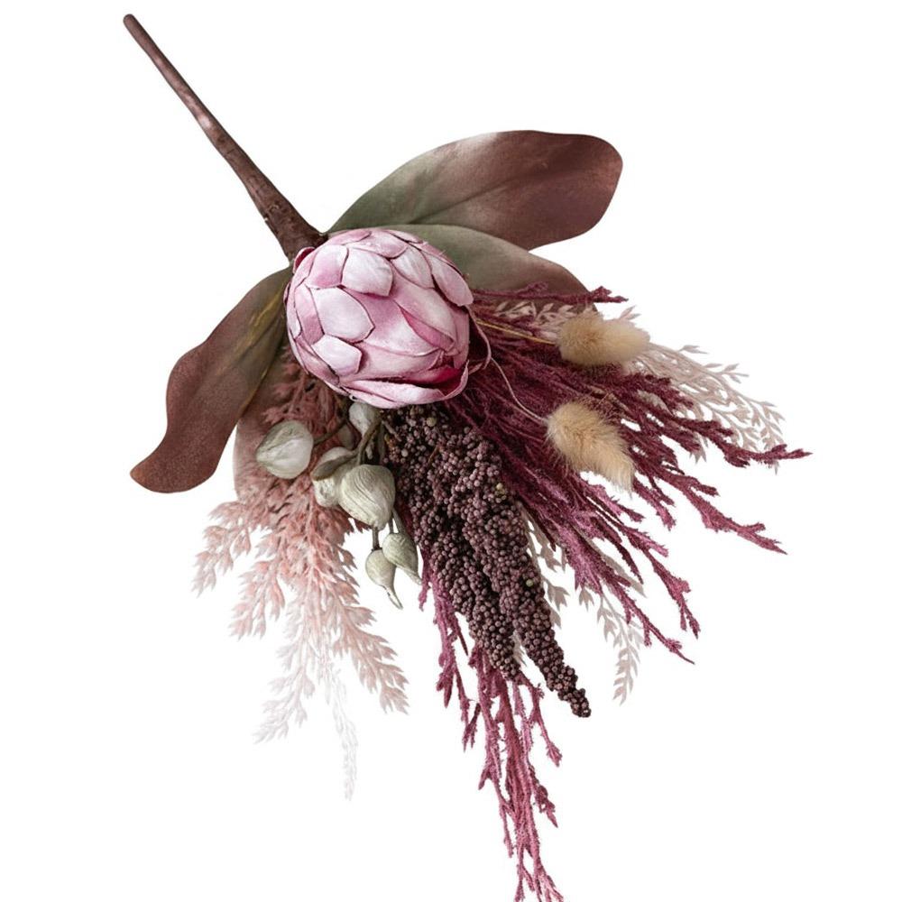 Cloth Artificial Flower Bouquet Colorful Leaves Simulation Flower  Home Decoration