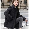 Padded Jacket Foreign Style New Winter Hooded Shoulder Sleeve Cotton Jacket Fashion Thickened Warm Padded Jacket