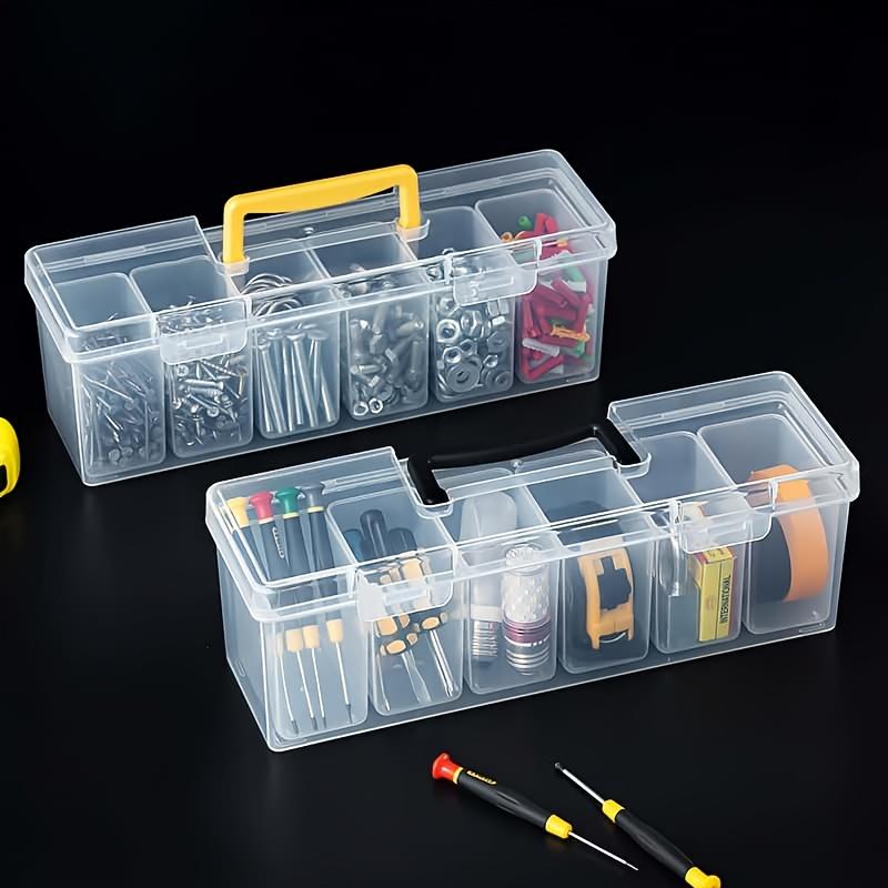 1pcs Portable Storage Suitable for Outdoor Work Classified Screw Accessories Home Desk Use Portable Tool Storage Box