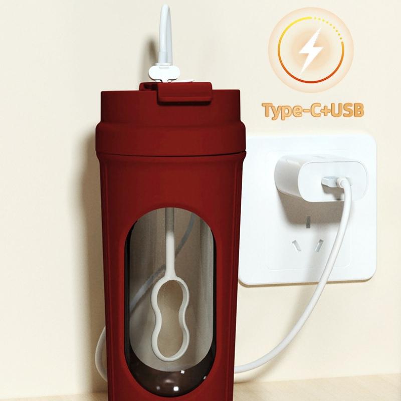 Electric Automatic Mixing Cup: One-Button Mixing for Coffee and Powdered Milk; Shake Cup; Food-Grade Material; Gift; Fitness Water Bottle