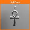 Geometric Cross Pendant Necklace With Alloy Chain For Men And Women Stylish Jewelry