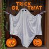 Realistic Halloween Props Halloween Decorations Spooky Hanging Swing Ghost Decorations with String Lights for Halloween Festive