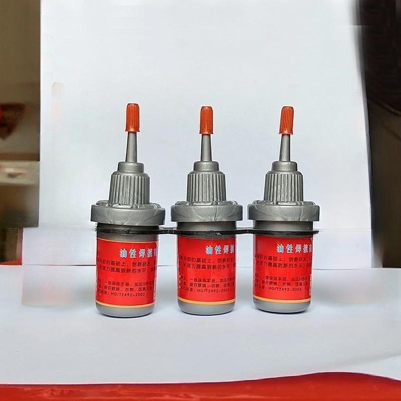 1/3/5pcs Welding High Strength Oily Glue Repair Glue Soldering Agent Household Extra Strong Glue  Multi Purpose Adhesive Super Glue