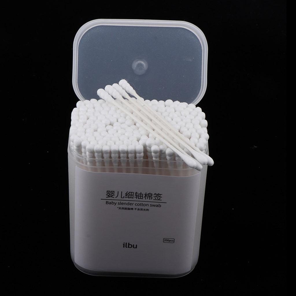 200 Pieces Double Head, Swabs, Makeup , Wands, Swabs