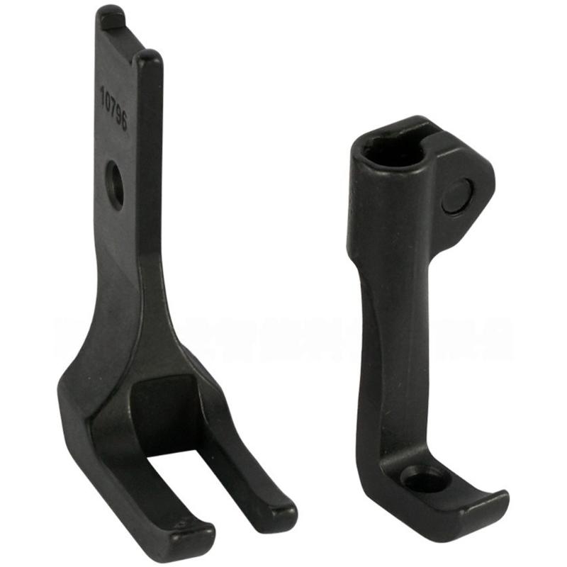 

2 шт. Сверхпрочные железные прижимные лапки для шитья Аксессуары для промышленных швейных машин для шитья рубашек, штор, постельных принадлежностей 1 чёрный