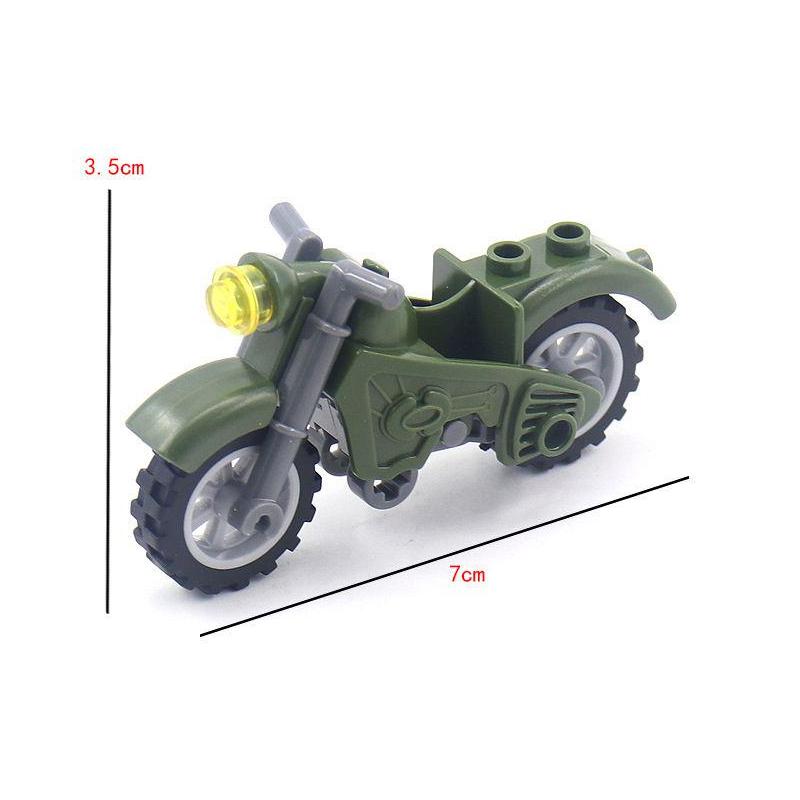 Armi Militari Figure di Motociclette Blocchi da Costruzione Accessori Bazooka Struttura di Trasporto Fucile Fucile da Cecchino Giocattoli Compatibili K050