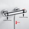 Thermostatic Shower Sets Bathroom Shower Faucet Hot And Cold Mixer Brass Faucet Bathtub Shower System Waterfall Shower