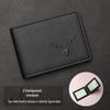 Men's Leather Dual Card Holder & Driving License Sleeve