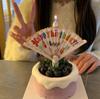 Candy Fireworks Candle Prank Surprise Clown Birthday Cake Atmosphere Party Baking Decoration Funny Spray Flower Candle