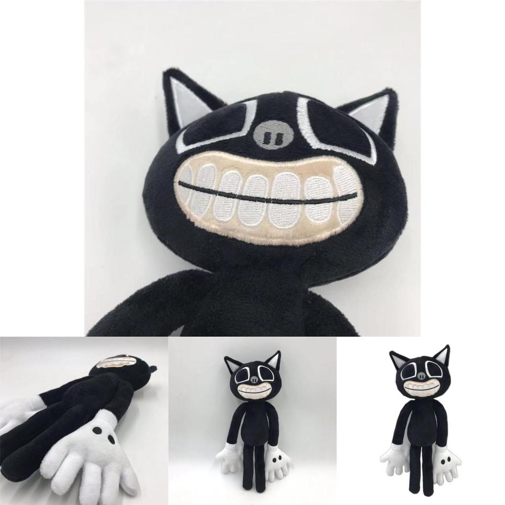 Siren Head Series Black Cat Plush Toy Soft Stuffed Doll Perfect For Horror Fans