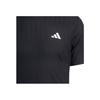 Adidas Tennis Air Chill Climacool Free Lift Logo Solid Color Slim Fit Comfortable Short Sleeve Tennis Sweat-Wicking T-Shirt Men Tops Black JF8459