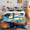 Sailing Ship with Clouds. Bedding Sets Duvet Cover Sets Duvet Covers Pillowcases(1*Duvet Cover 2*Pillowcases Without Duvet Insert)