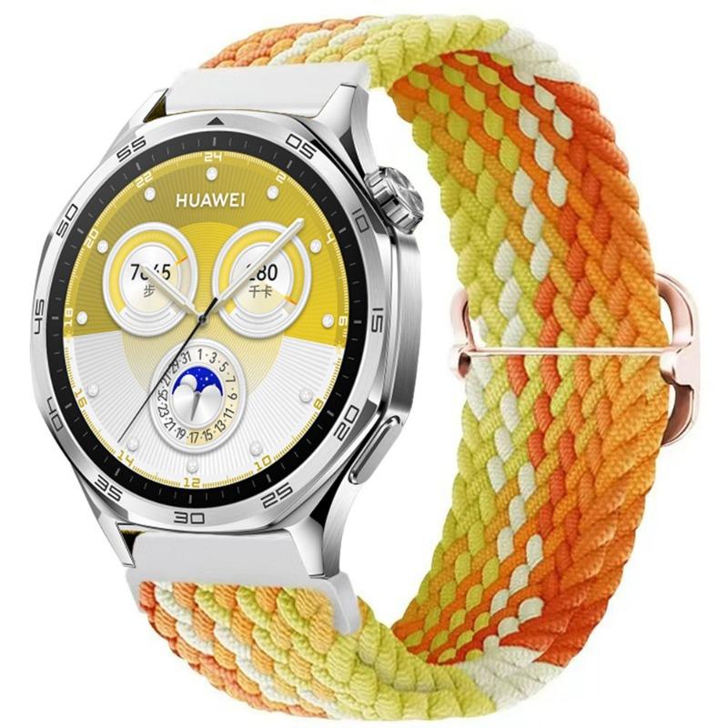 22mm 20mm Nylon Strap for Huawei Watch GT6/GT5 4 3 Pro 46mm Elastic Bracelet Belt for Samsung Galaxy Watch 7 6 classic 5 4 Band